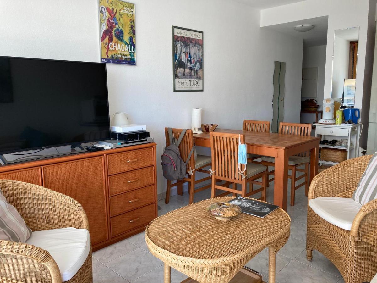 Residence Avec Piscine, Plage A 100 M, Cannes Et Juan Les Pins A 5 Min, Wifi جولْف جو المظهر الخارجي الصورة